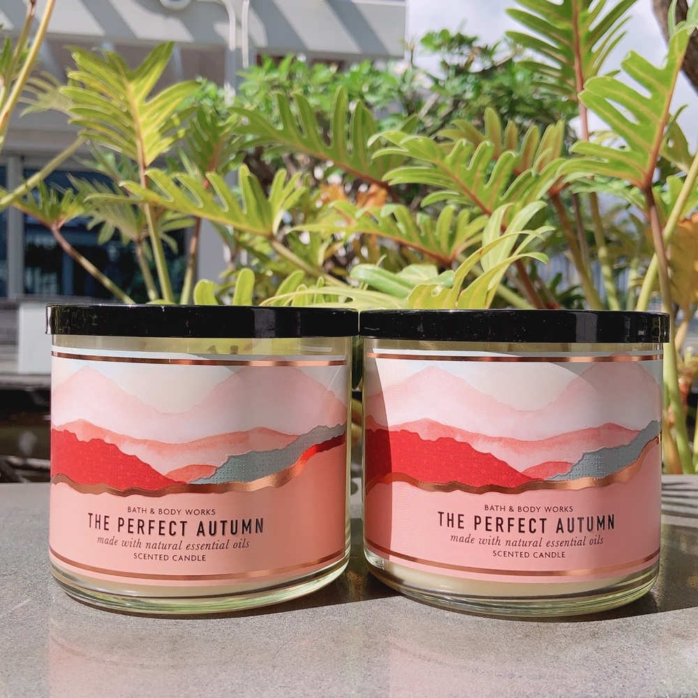 The perfect autumn candle set from Bath and Body Works